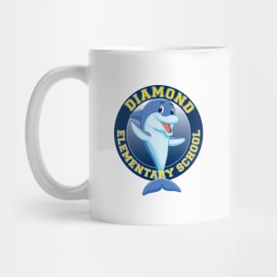 Diamond ES logo in full color Mug